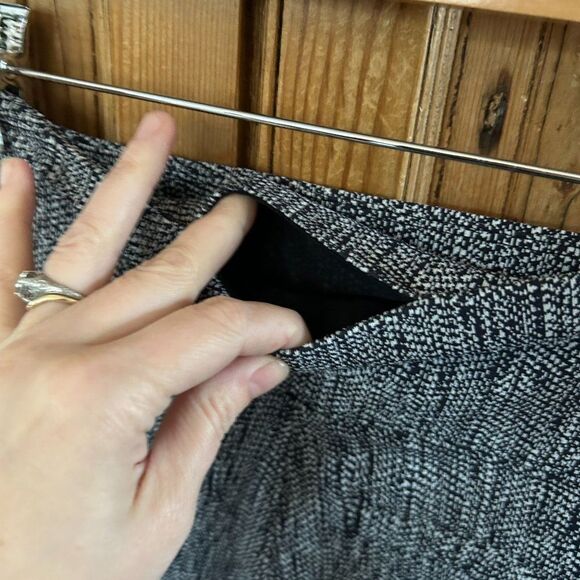 Athleta Leggings Medium Black White Delancey Textured Moto Tight Leggings - Picture 10 of 12